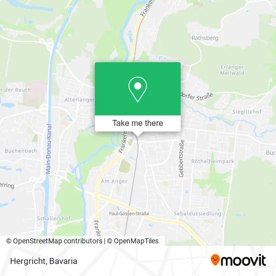 Карта Hergricht