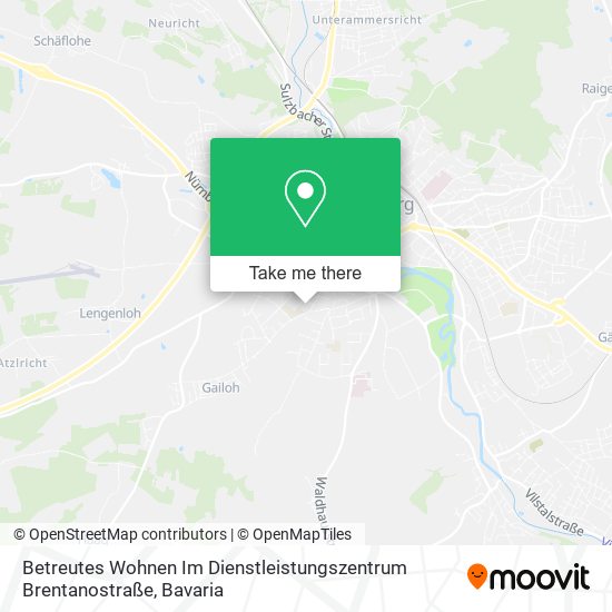 Betreutes Wohnen Im Dienstleistungszentrum Brentanostraße map