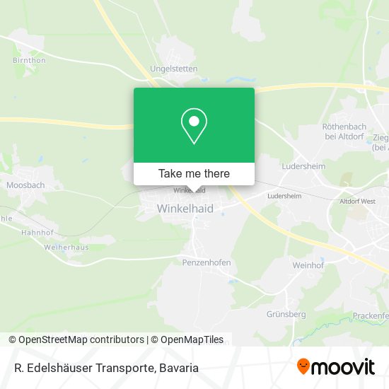 R. Edelshäuser Transporte map