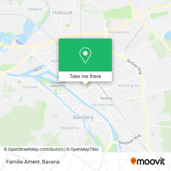 Карта Familie Ament
