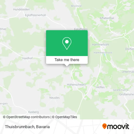 Карта Thuisbrunnbach