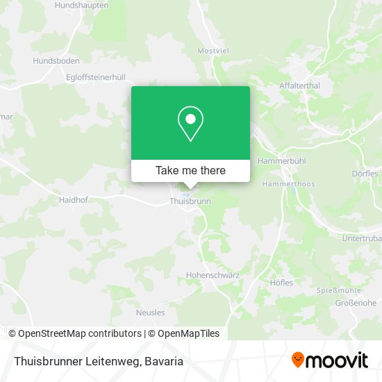 Thuisbrunner Leitenweg map