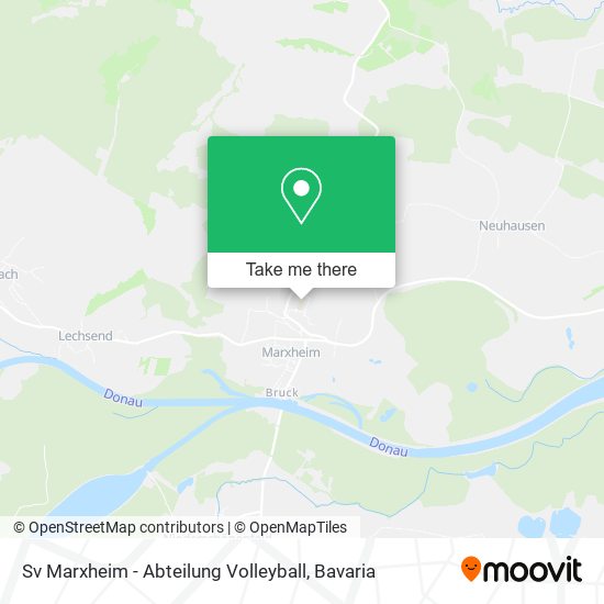 Sv Marxheim - Abteilung Volleyball map