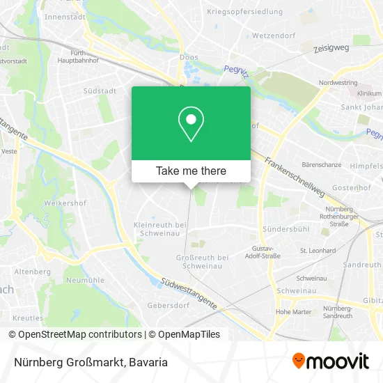 Карта Nürnberg Großmarkt