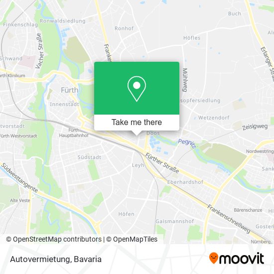 Карта Autovermietung