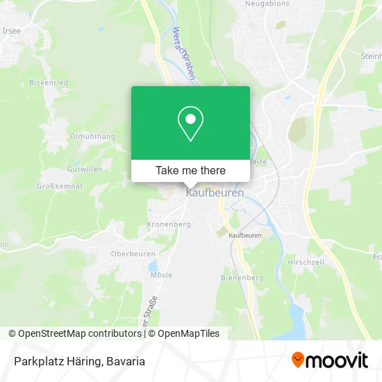 Карта Parkplatz Häring