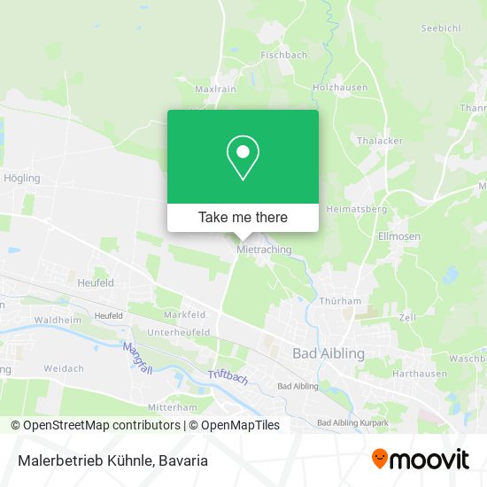Malerbetrieb Kühnle map