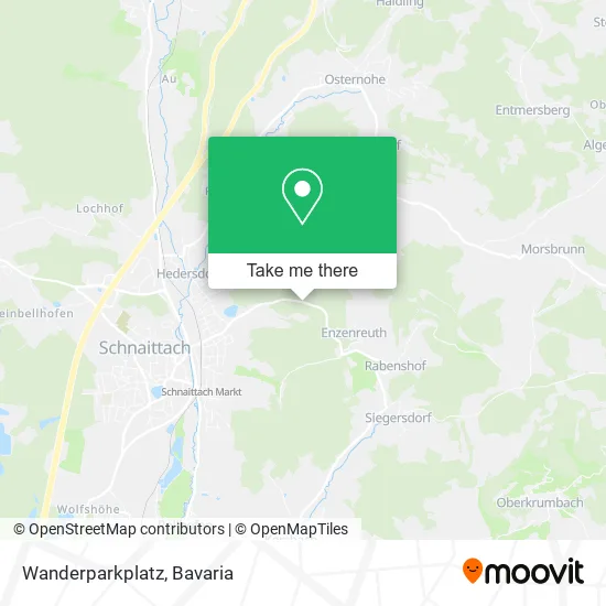 Карта Wanderparkplatz