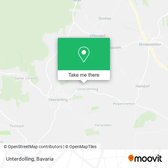 Карта Unterdolling