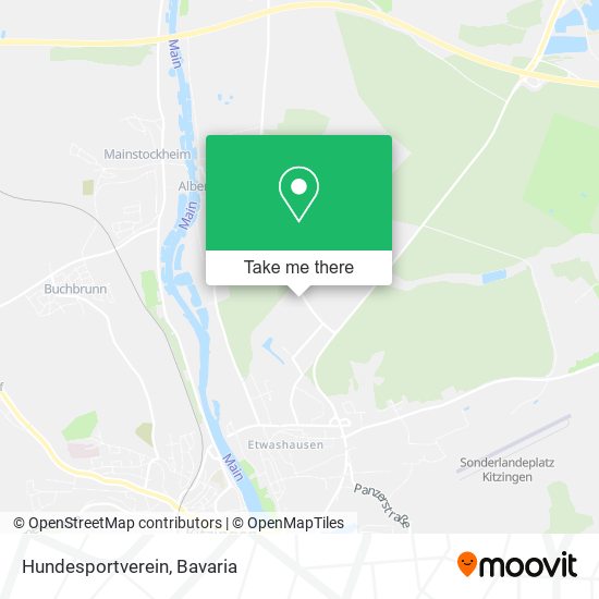 Hundesportverein map