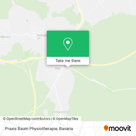 Praxis Baum Physiotherapie map
