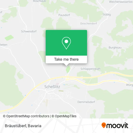 Карта Bräustüberl