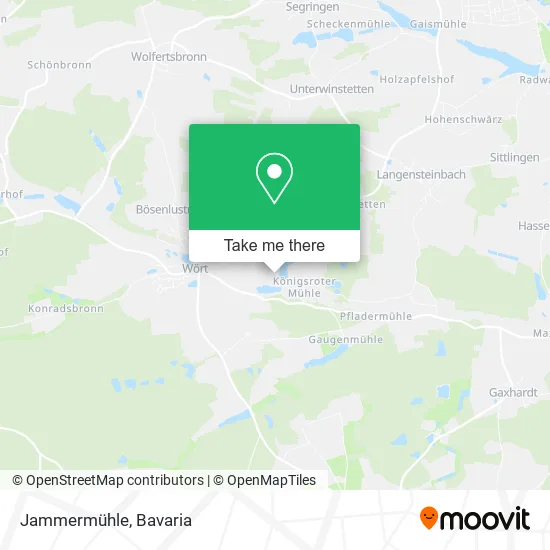 Карта Jammermühle