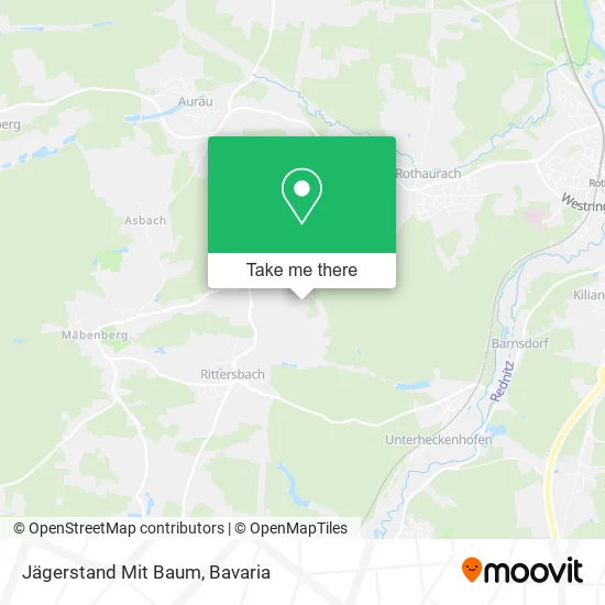 Карта Jägerstand Mit Baum