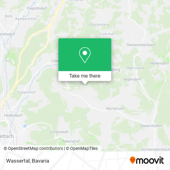 Карта Wassertal