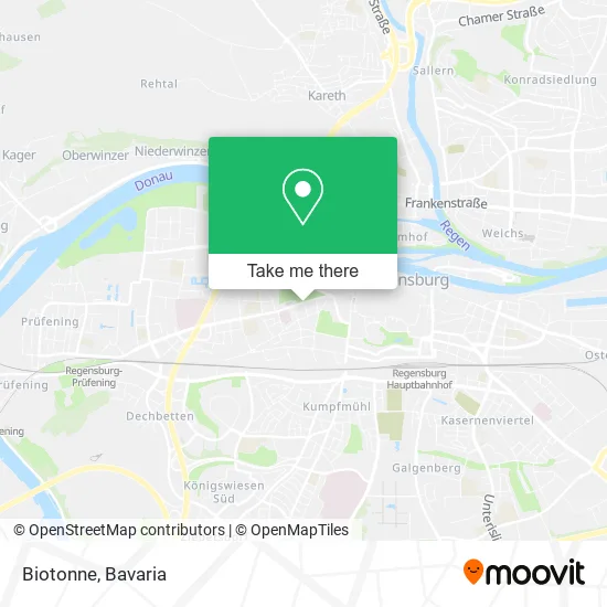 Карта Biotonne