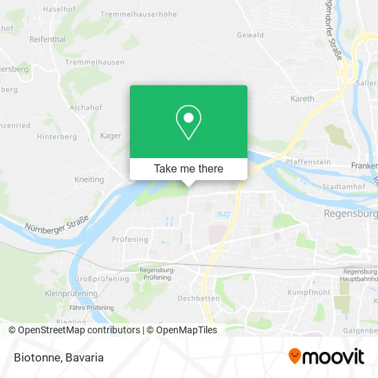 Карта Biotonne