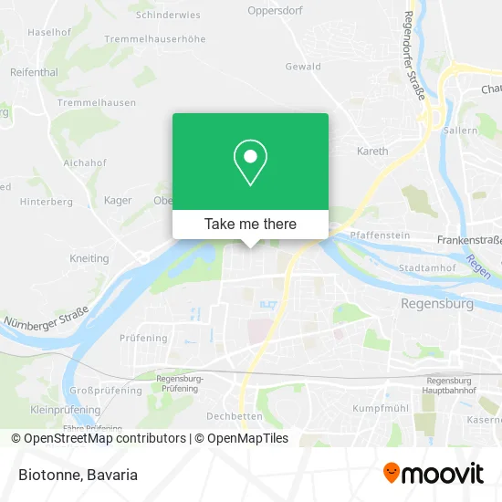 Карта Biotonne