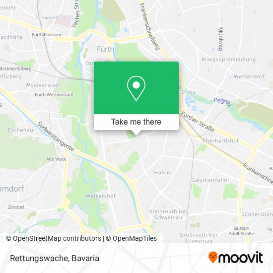 Карта Rettungswache