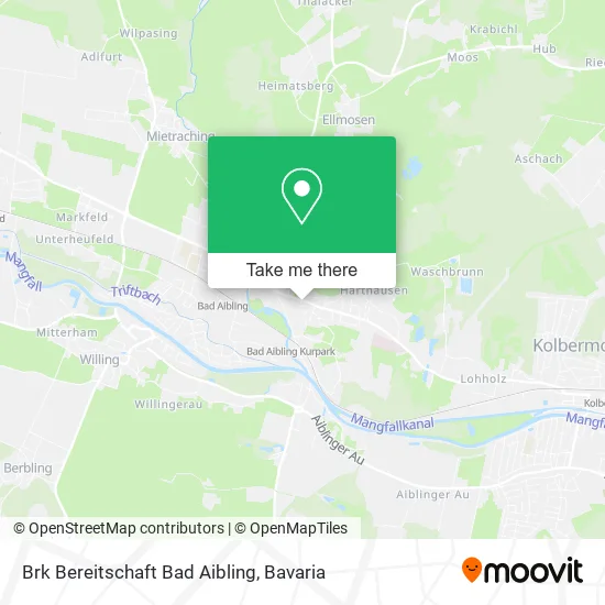 Карта Brk Bereitschaft Bad Aibling