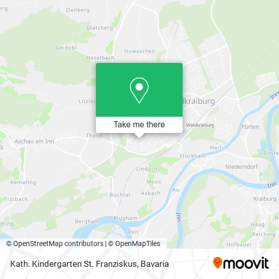 Kath. Kindergarten St. Franziskus map