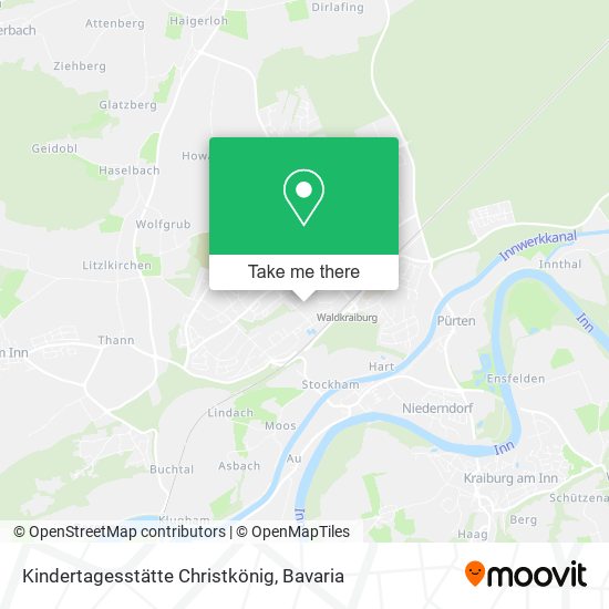 Kindertagesstätte Christkönig map