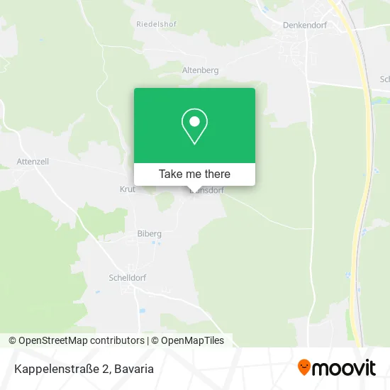 Карта Kappelenstraße 2