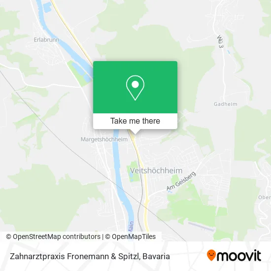Карта Zahnarztpraxis Fronemann & Spitzl