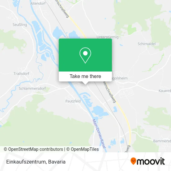 Карта Einkaufszentrum