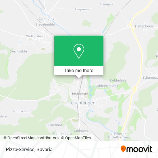 Карта Pizza-Service