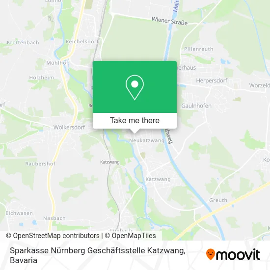 Sparkasse Nürnberg Geschäftsstelle Katzwang map