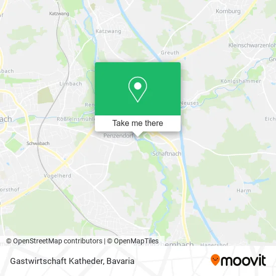 Карта Gastwirtschaft Katheder