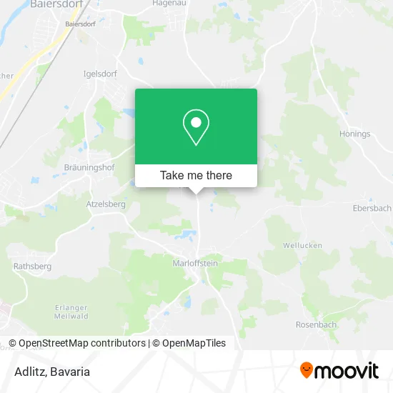 Adlitz map