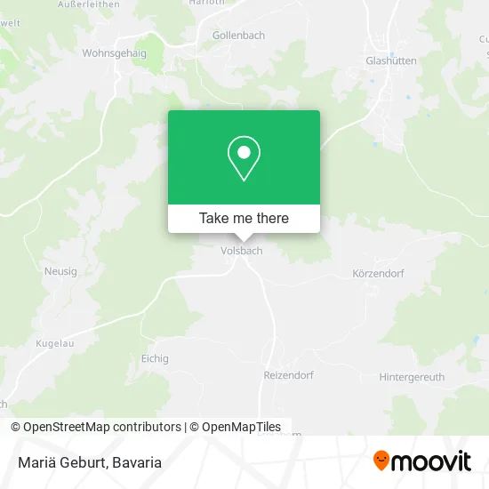 Карта Mariä Geburt