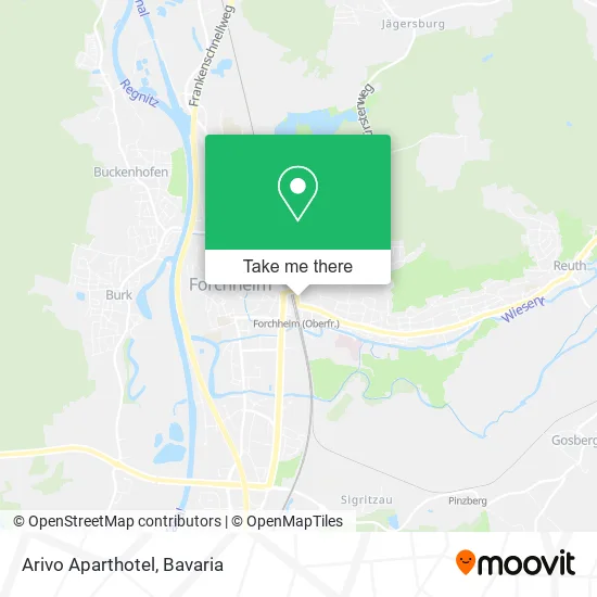 Карта Arivo Aparthotel