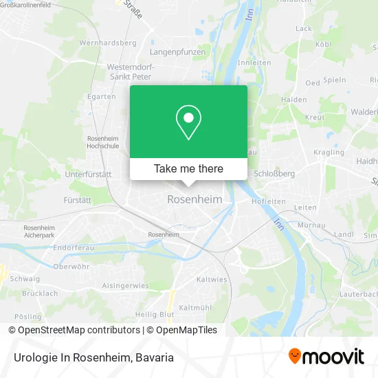 Карта Urologie In Rosenheim