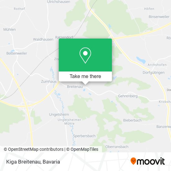 Kiga Breitenau map