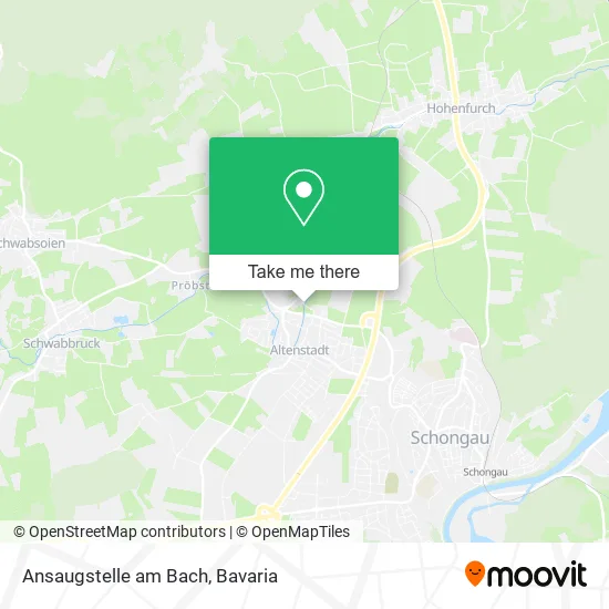 Карта Ansaugstelle am Bach