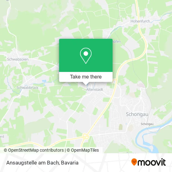 Карта Ansaugstelle am Bach