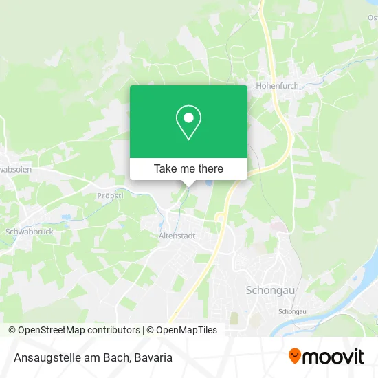 Карта Ansaugstelle am Bach