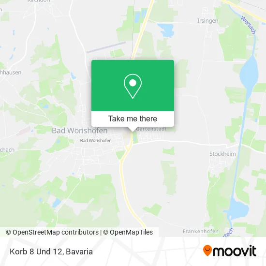 Карта Korb 8 Und 12