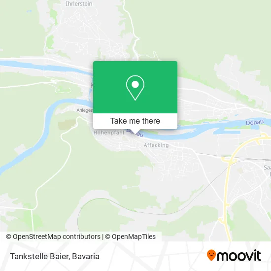 Карта Tankstelle Baier