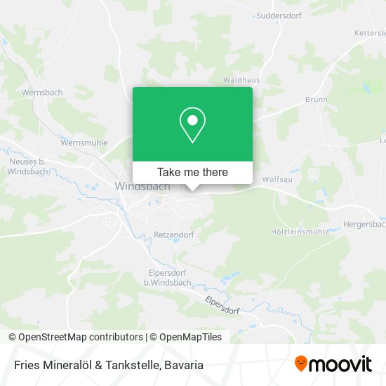 Fries Mineralöl & Tankstelle map