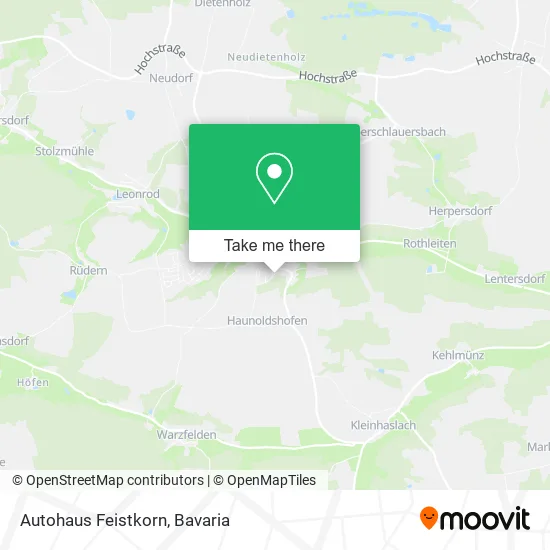 Карта Autohaus Feistkorn