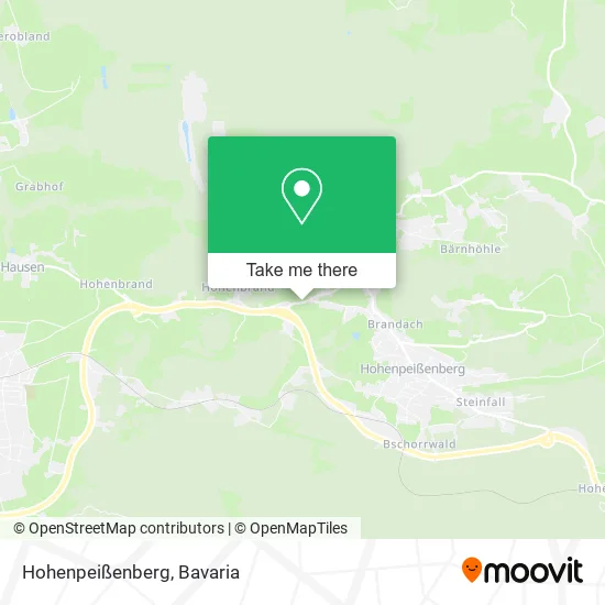 Карта Hohenpeißenberg