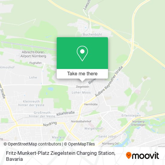 Fritz-Munkert-Platz Ziegelstein Charging Station map