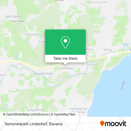 Карта Seniorenpark Lindenhof