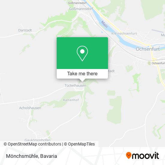 Карта Mönchsmühle