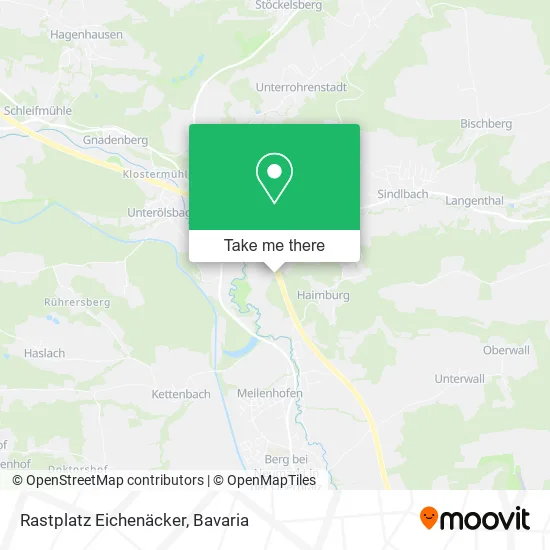 Карта Rastplatz Eichenäcker