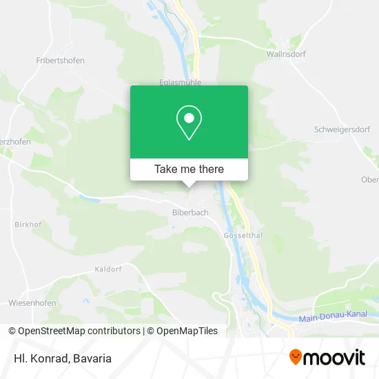 Карта Hl. Konrad
